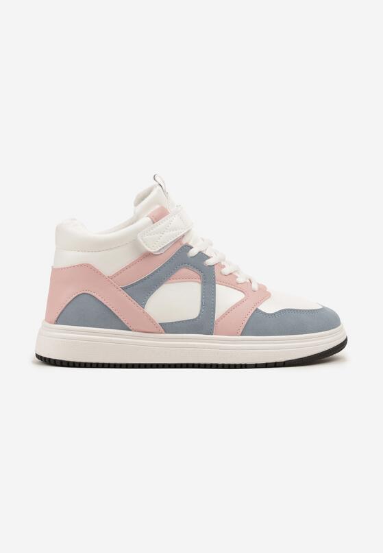 Sneakers Alb cu roz 4