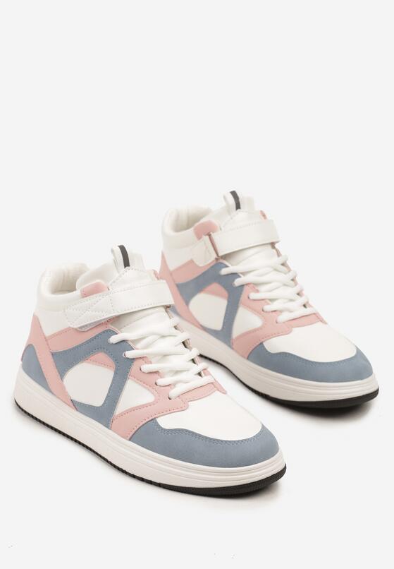 Sneakers Alb cu roz 5