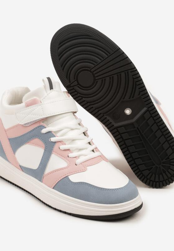 Sneakers Alb cu roz 6