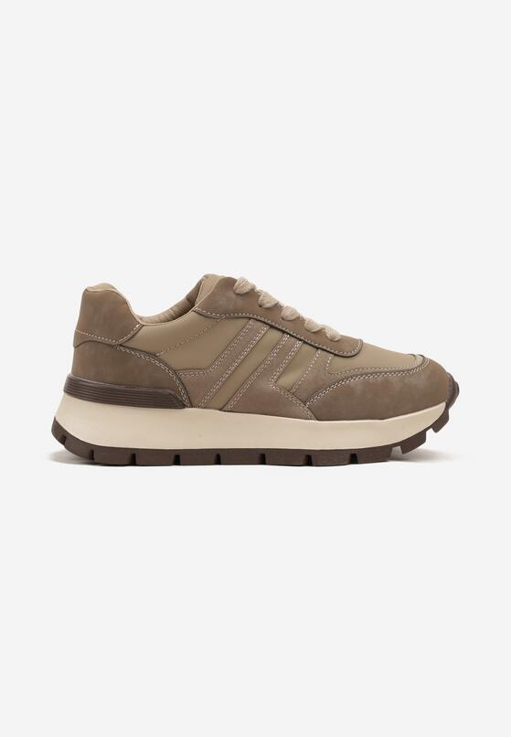 Sneakers Bej închis 4