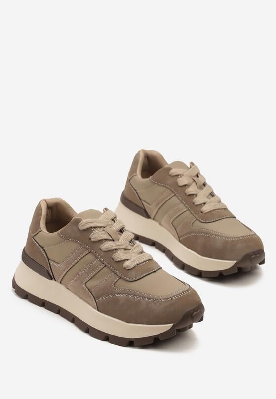 Sneakers Bej închis 5