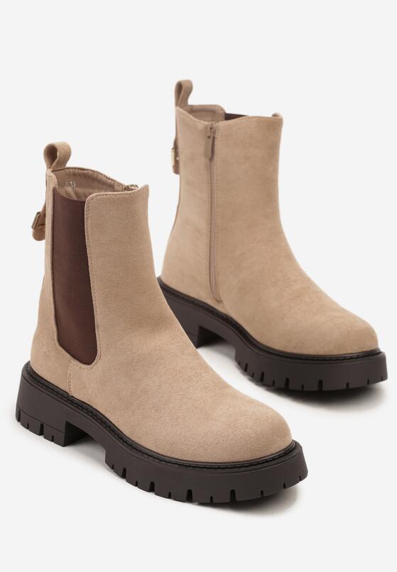 Botine Bej închis 5