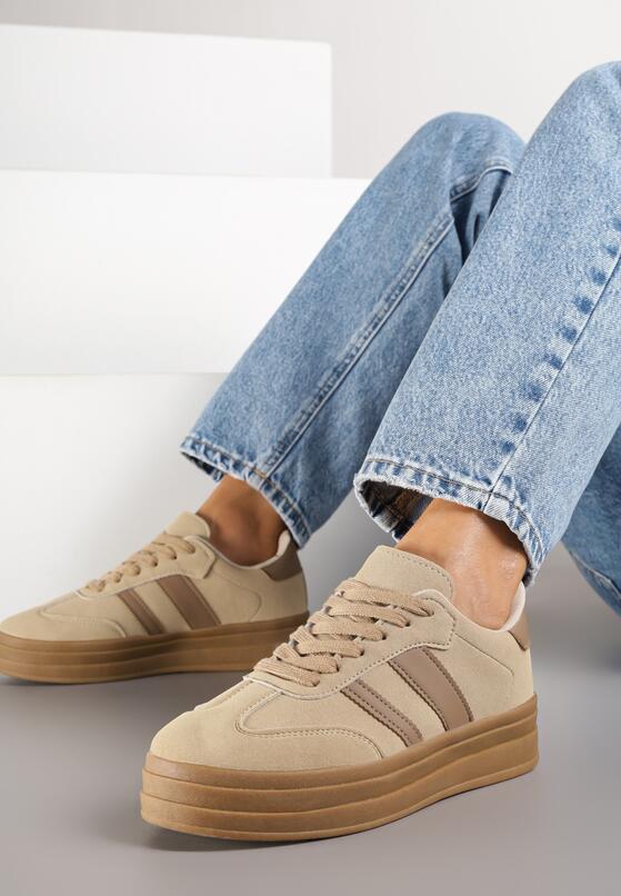 Sneakers Bej închis 2