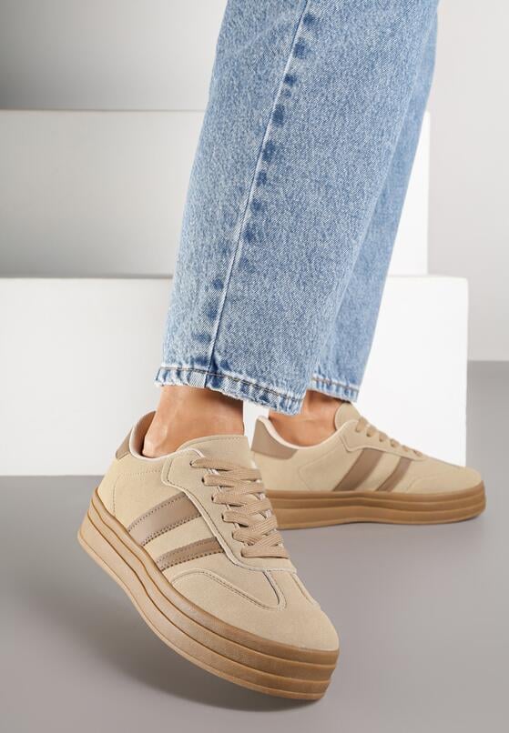 Sneakers Bej închis 1