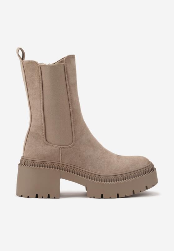 Botine Bej închis 4