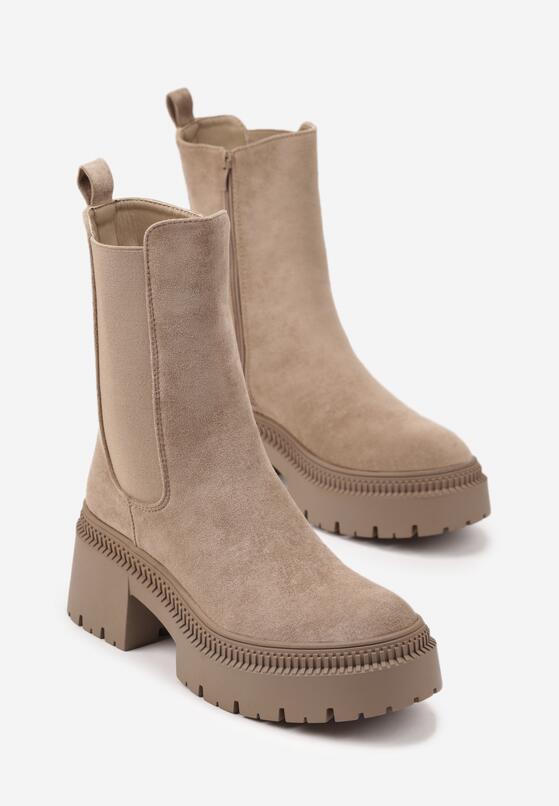 Botine Bej închis 5