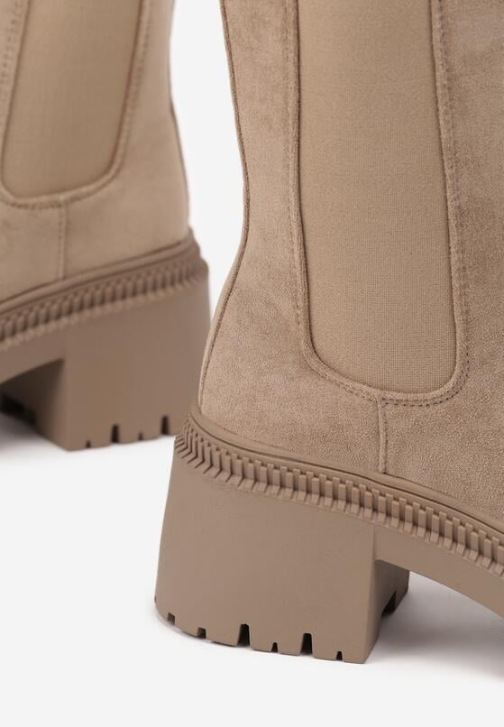 Botine Bej închis 6