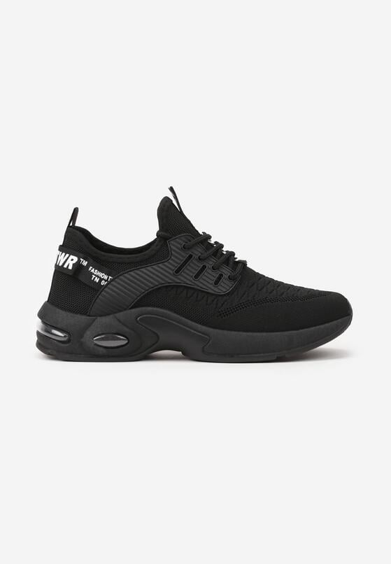 Czarne Buty Sportowe z Napisami Klymitheme 1