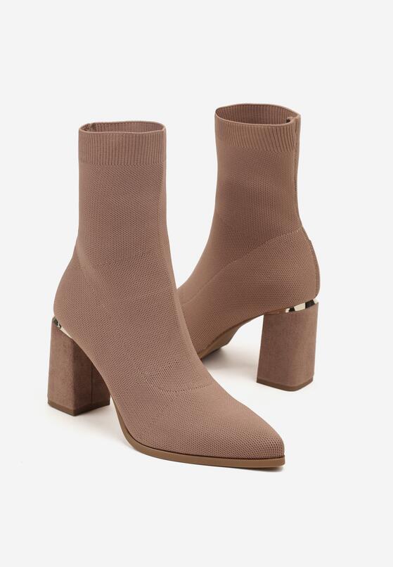 Botine Bej închis 5
