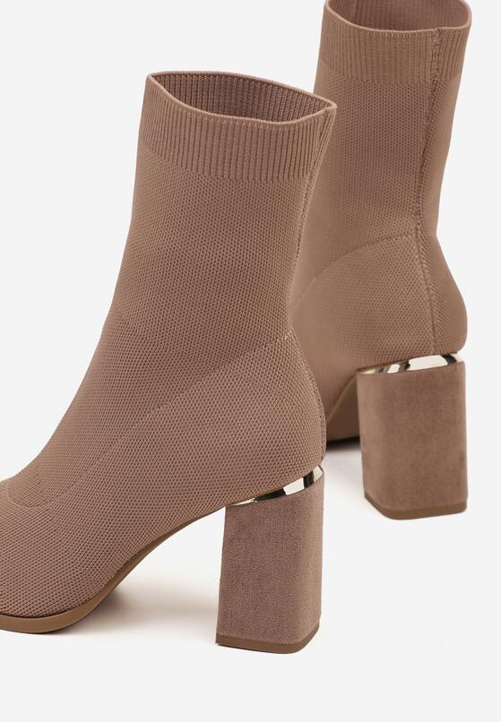 Botine Bej închis 6