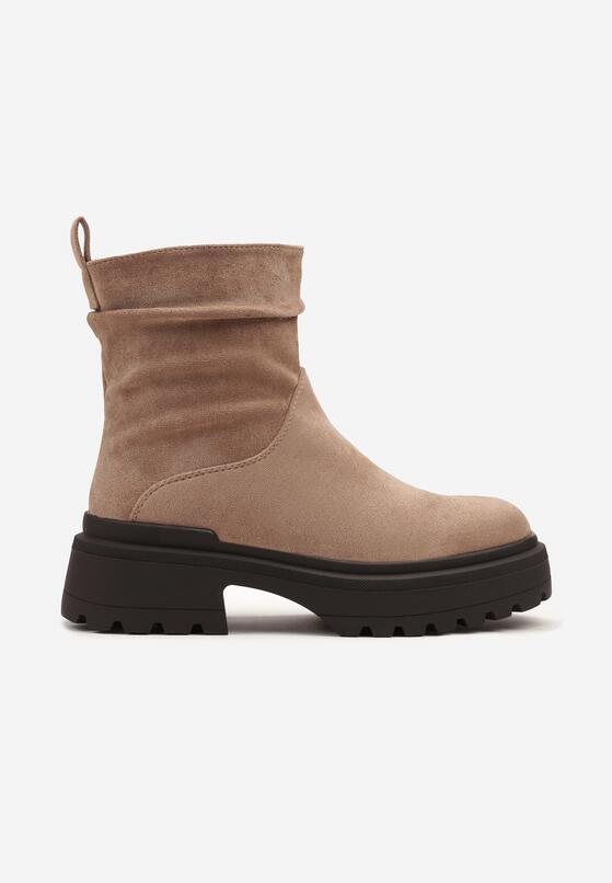 Botine Bej închis 4