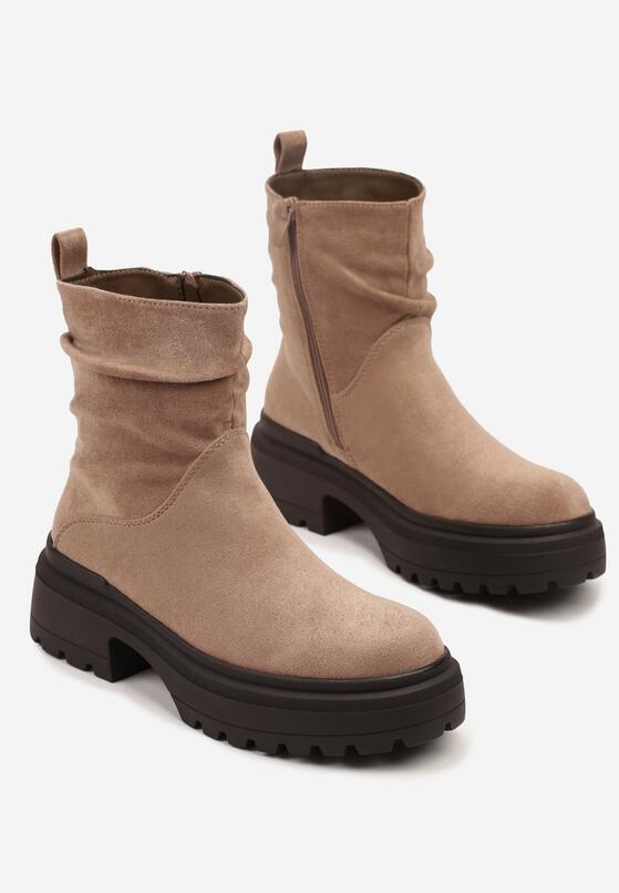 Botine Bej închis 5