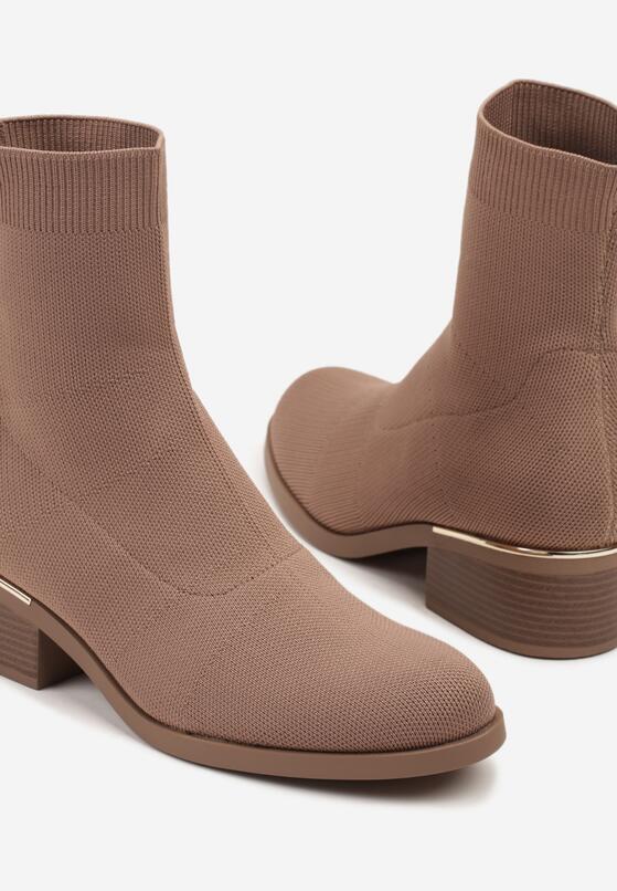 Botine Bej închis 6