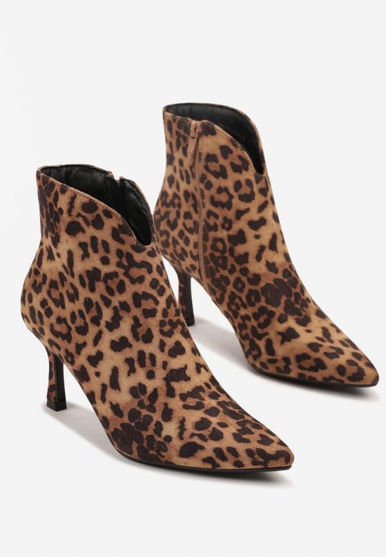 Botine Imprimeu leopard 5