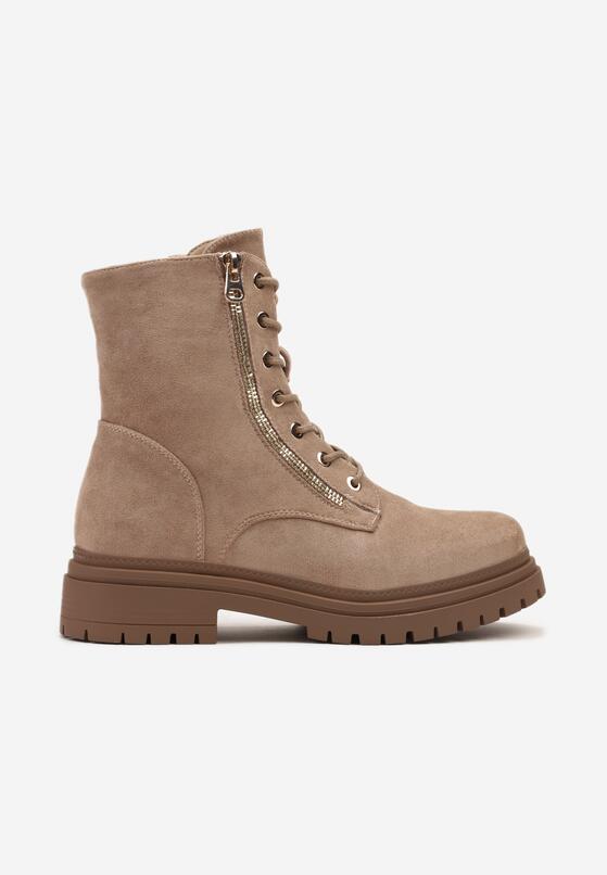 Botine Bej închis 4
