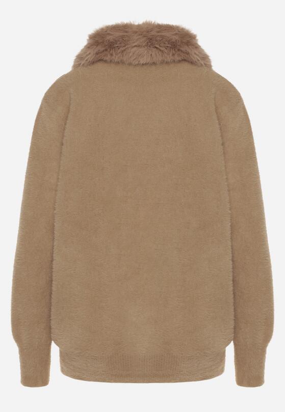 Cardigan Bej închis 7