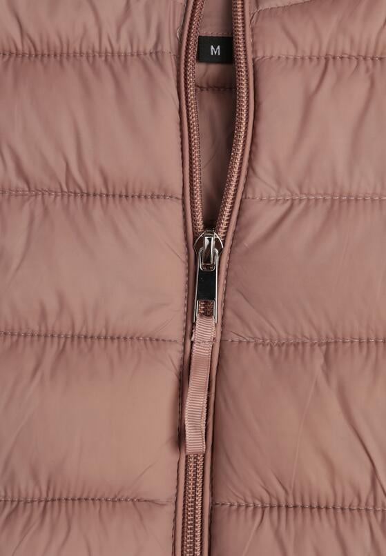 Beżowa Pikowana Kurtka w Klasycznym Stylu Nelaniel 8