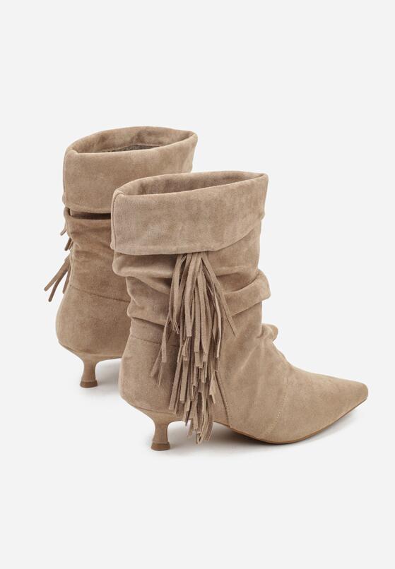 Botine Bej închis 6