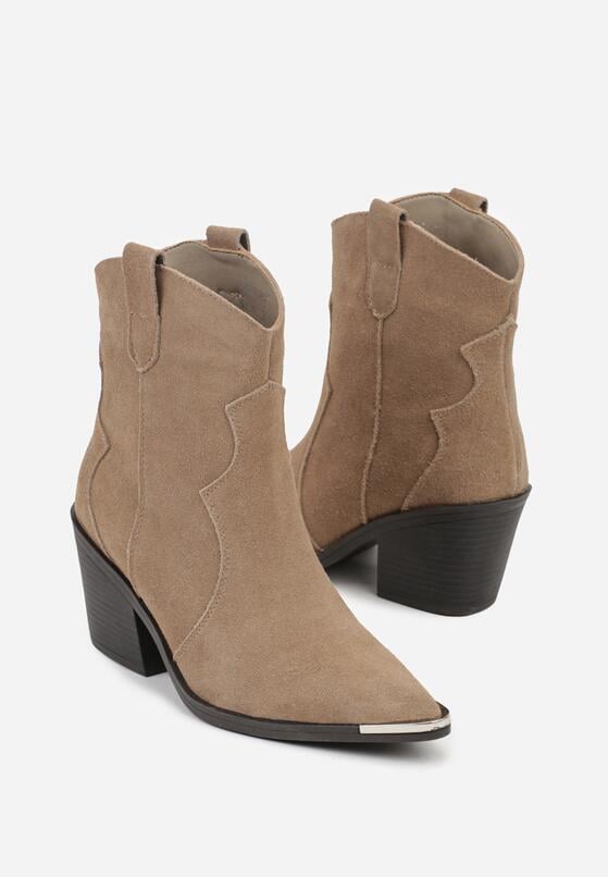 Botine Bej închis 5