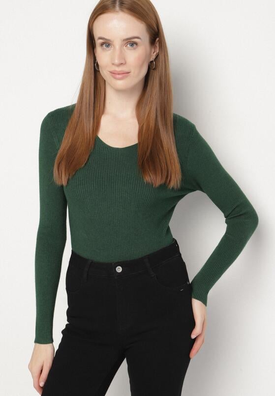 Pulover Verde închis 4