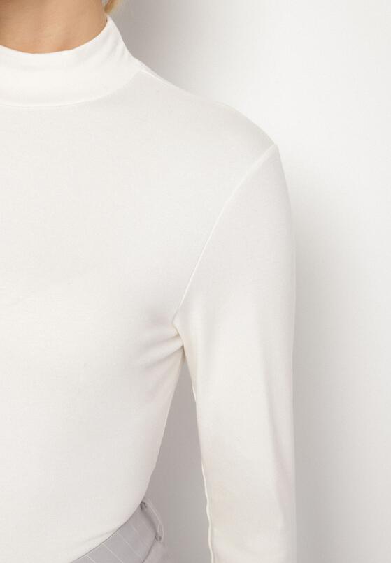 Biała Bluzka Golf Typu Longsleeve Altera 5