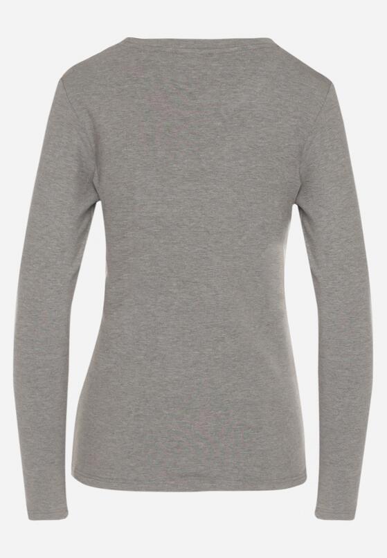 Szara Bluzka Typu Longsleeve Unelessa 7