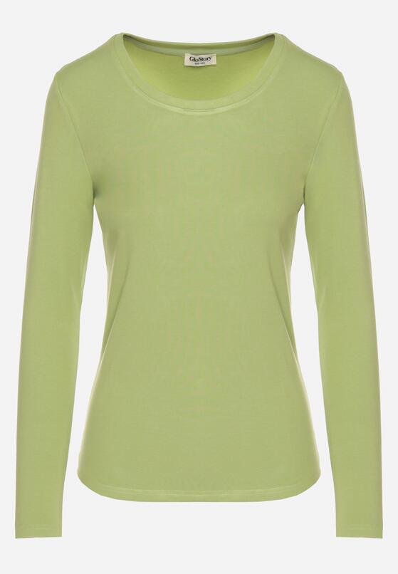 Zielona Bluzka Typu Longsleeve Unelessa 6