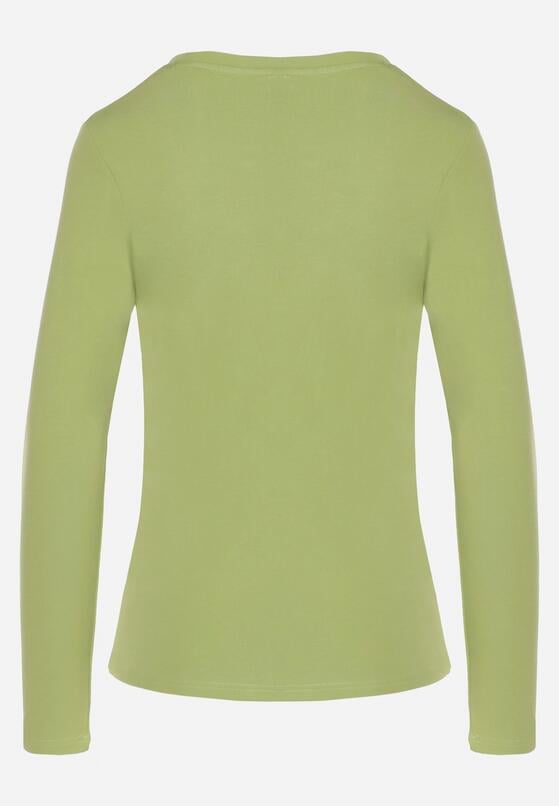 Zielona Bluzka Typu Longsleeve Unelessa 7