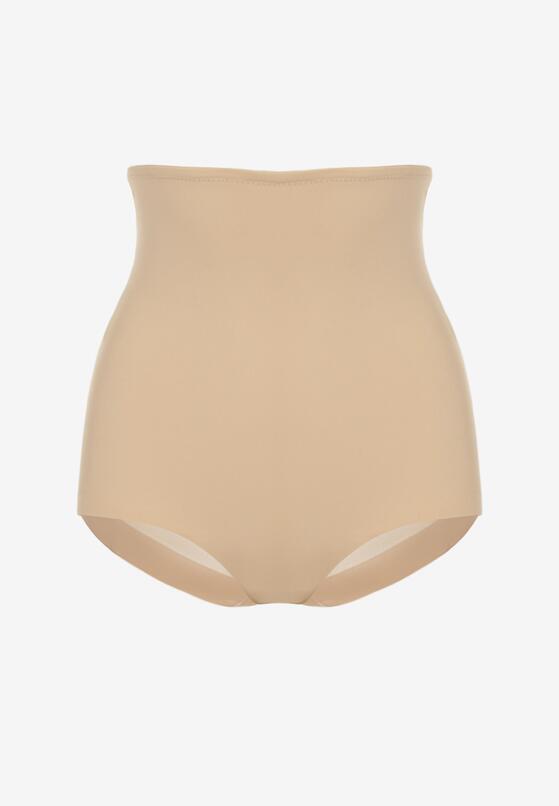 Beżowe Majtki Modelujące z Wysokim Stanem Liredia 5