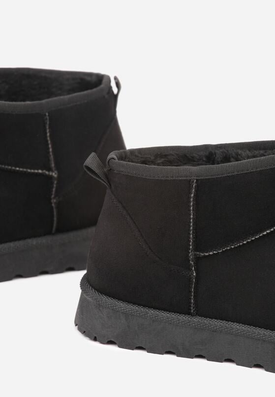 Papuci de casă Negri 3