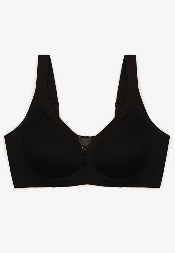 Fuksjowy Sportowy Biustonosz z Suwakiem z Przodu Eziline 1