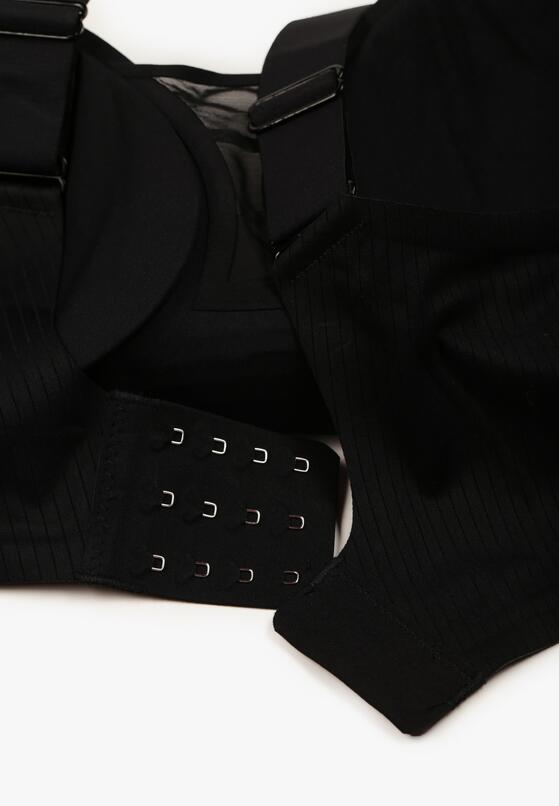 Fuksjowy Sportowy Biustonosz z Suwakiem z Przodu Eziline 2