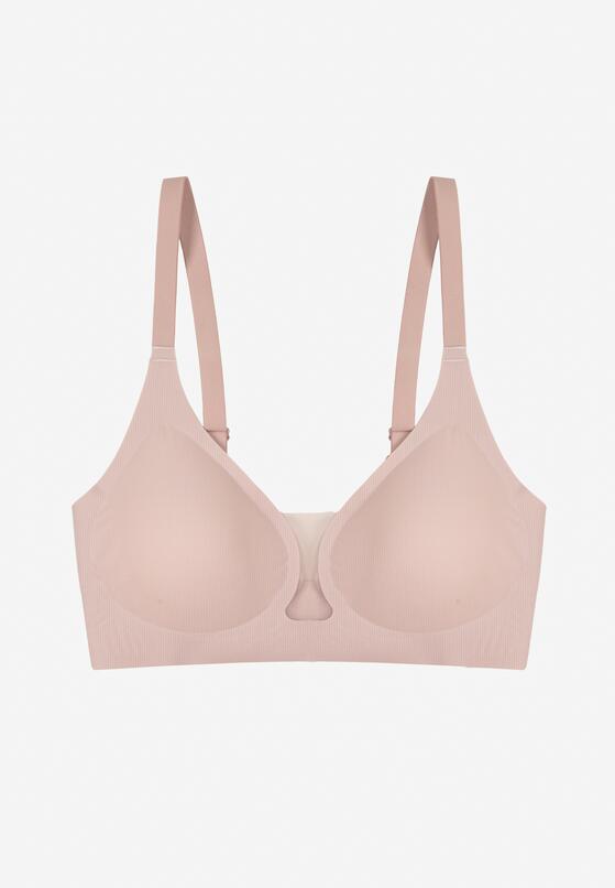 Jasnofioletowy Biustonosz z Ozdobnym Wycięciem Ezirelle 5