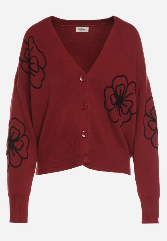 Cardigan Bordo 6