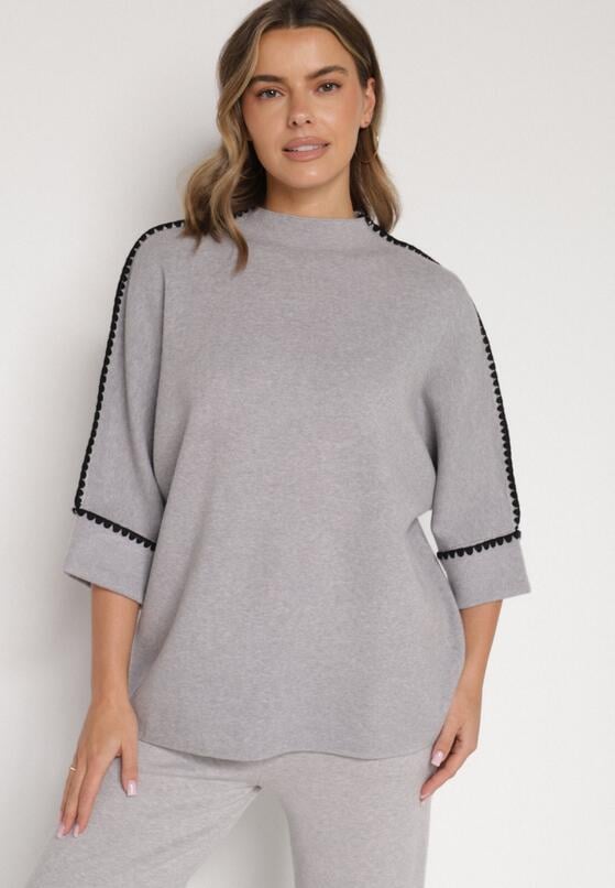 Pulover Gri 4
