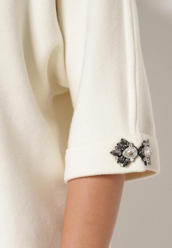 Pulover Bej deschis 5