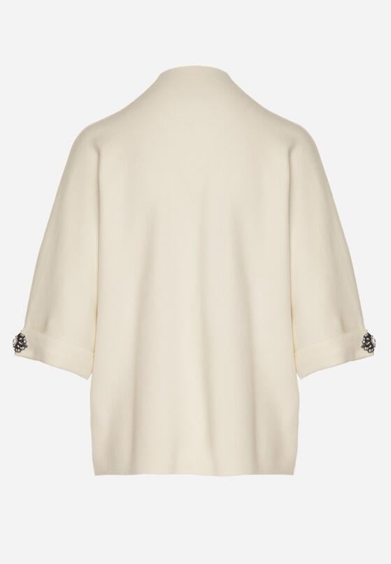 Pulover Bej deschis 7