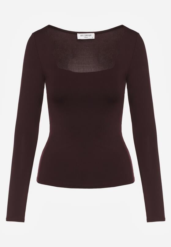 Bordowa Bluzka Alexussi 6