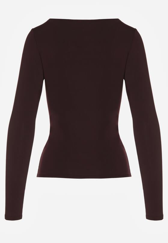 Bordowa Bluzka Alexussi 7