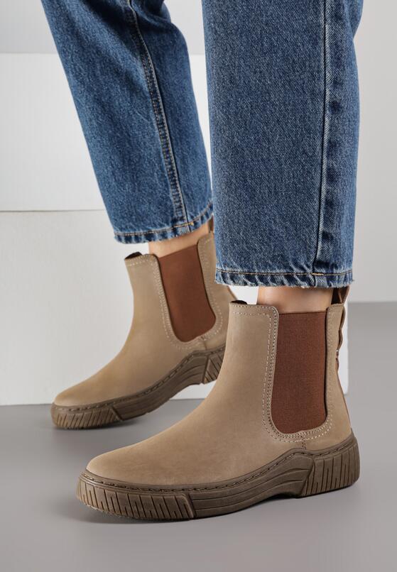 Botine Bej închis 1