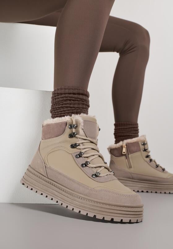 Sneakers Bej închis 2