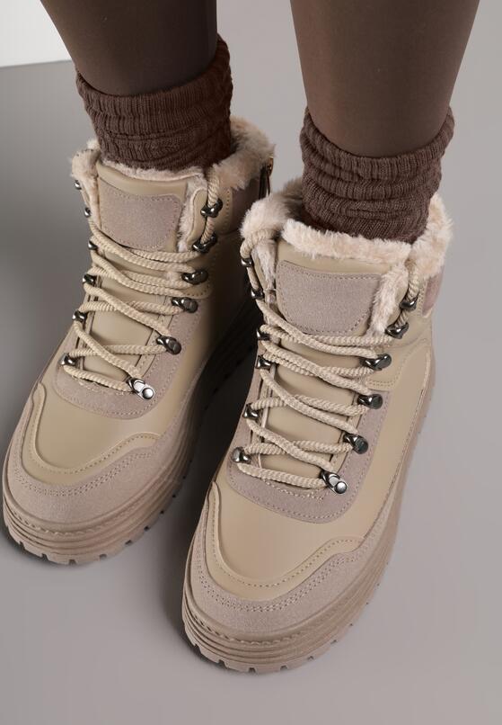 Sneakers Bej închis 3