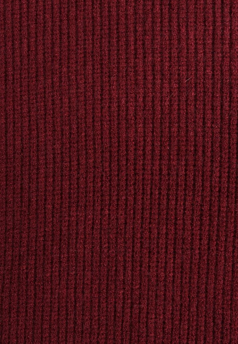 Bordowy Golf o Klasycznym Kroju z Kaszmirem Azifra 8