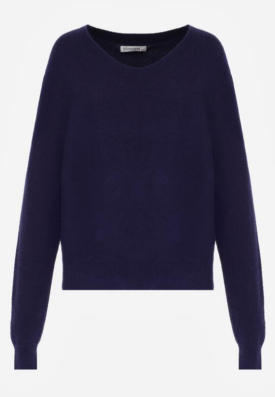 Tengerészkék pulóver 6