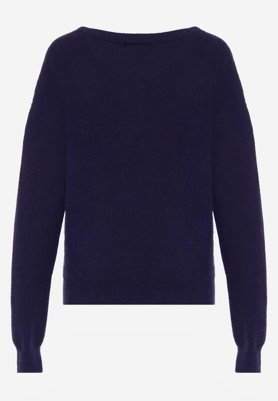 Tengerészkék pulóver 7