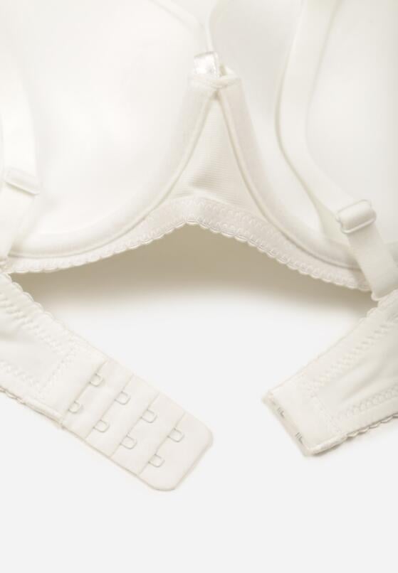 Jasnobeżowy Klasyczny Biustonosz o Gładkim Wykończeniu Lamisa 2