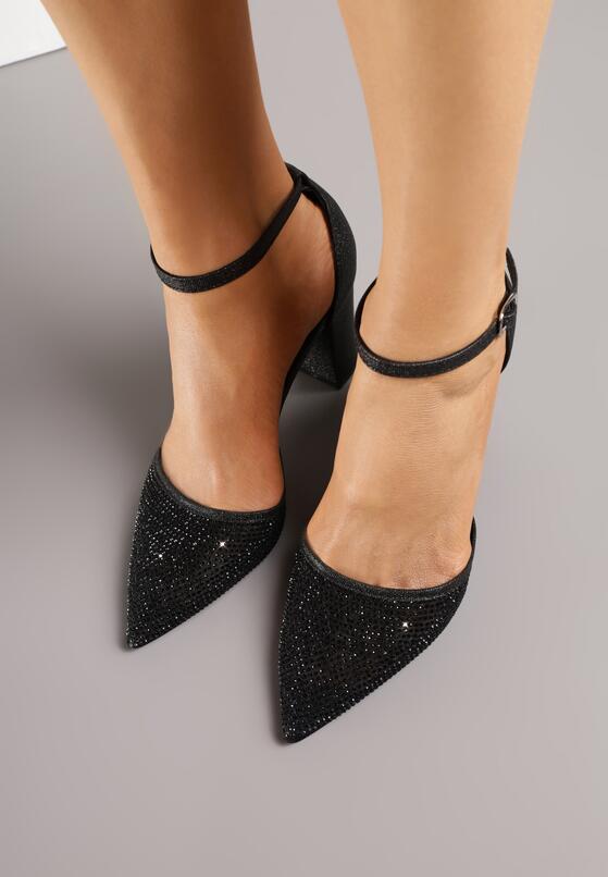 Pantofi cu toc Negri 3