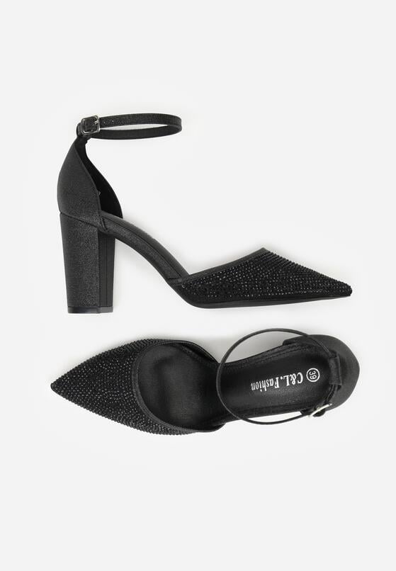 Pantofi cu toc Negri 3