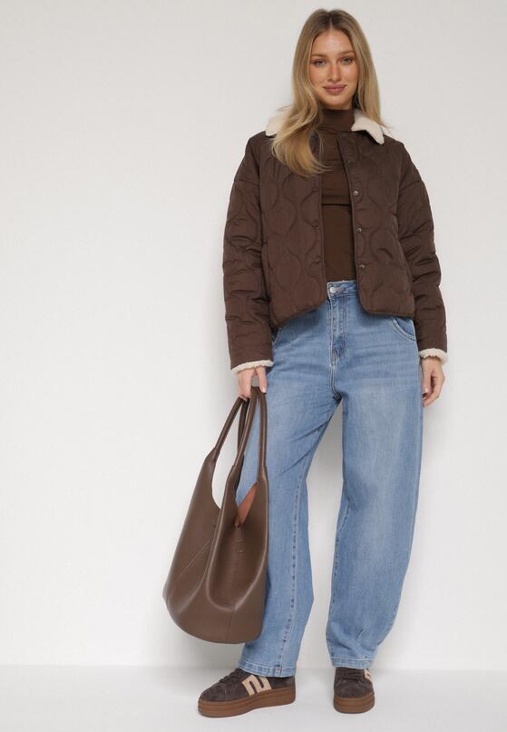 Niebieskie Jeansy z Bawełną w Stylu Balloon Vilinevera 2