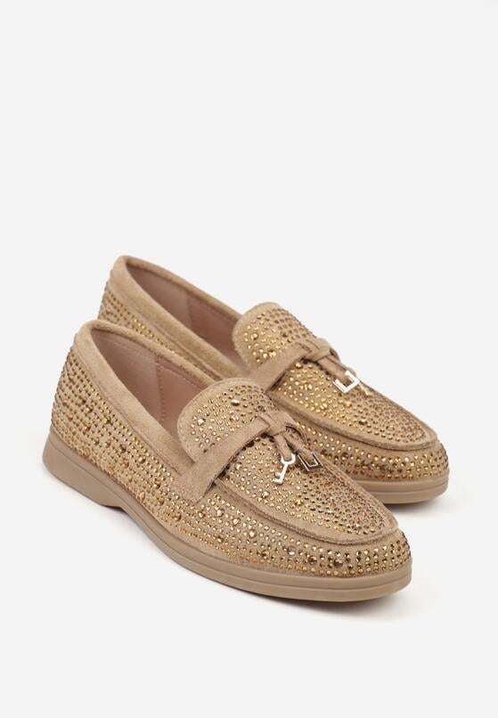 Mocasini Bej închis 5